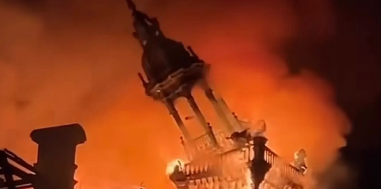L’hôtel de ville de Limoges a été gravement endommagé par l’incendie du 17 octobre.